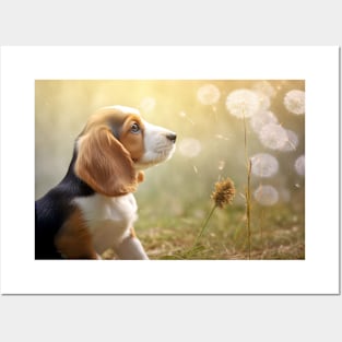 Basset Hound Dog Pet Animal Tranquil Posters and Art